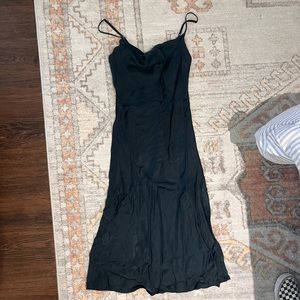Zara Emerald Green Slip Dress